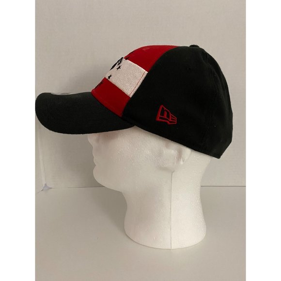 New Era Atlanta Falcons 39Thirty Fitted Hat Medium-Large NFL Draft Black/Red Cap - Picture 12 of 13